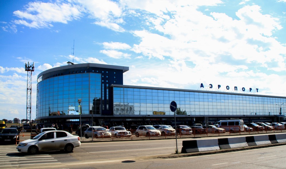 посадка самолета