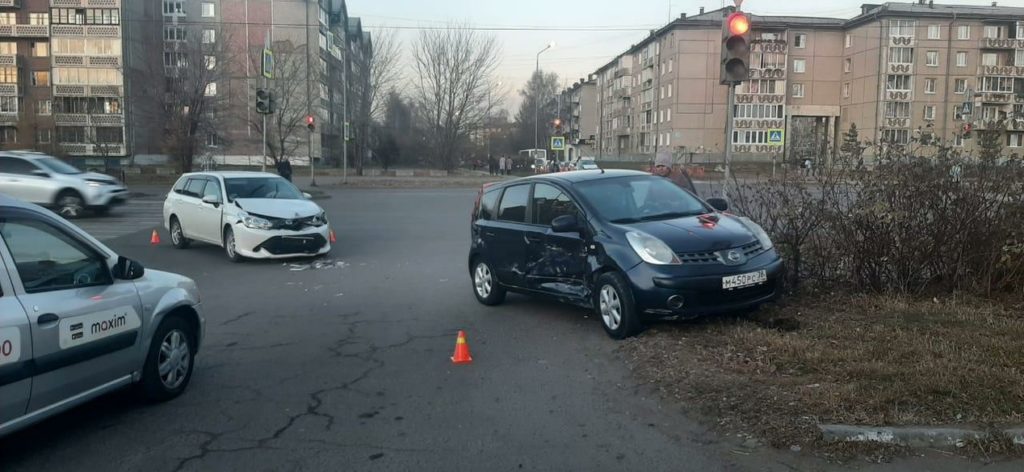 Сводка дтп в Ангарске 