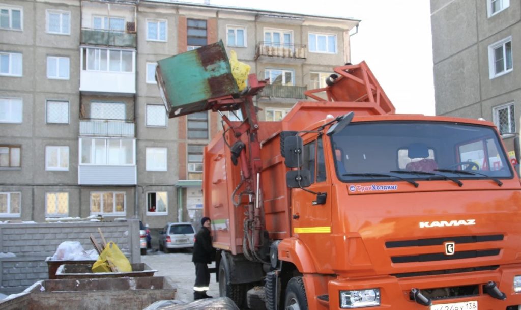 Ангарчане смогут следить за вывозом твёрдых коммунальных отходов онлайн