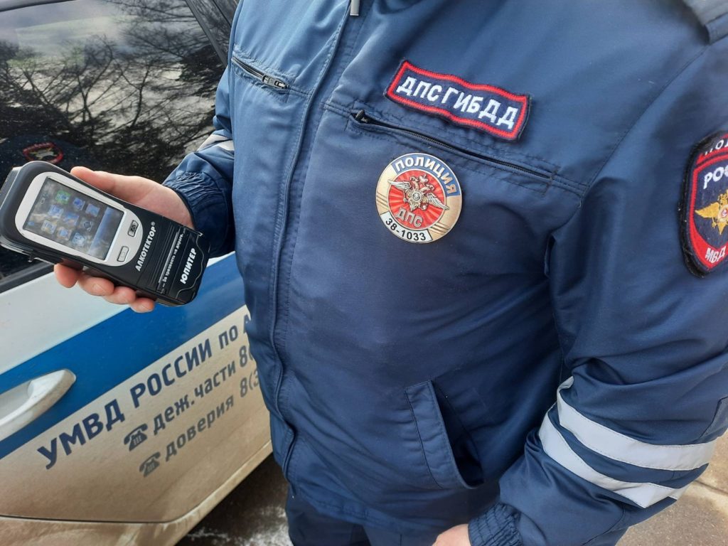 В Ангарске прошли сплошные проверки на выявление пьяных водителей