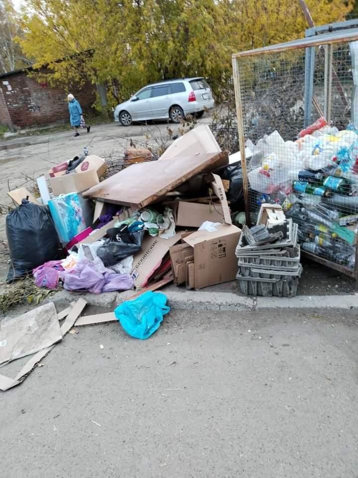 Очередная жалоба в редакцию на проблемы с мусором